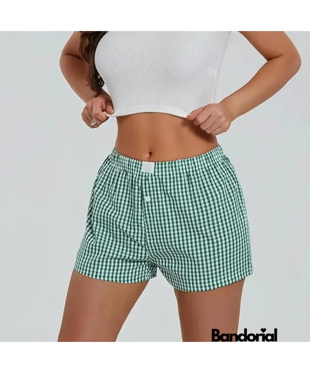 TRACY | BUTTON SHORTS