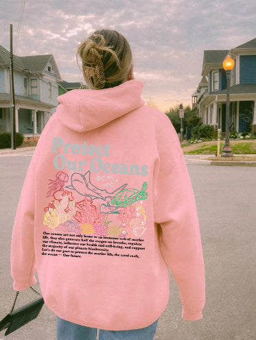 PROTECT OUR OCEANS HOODIE