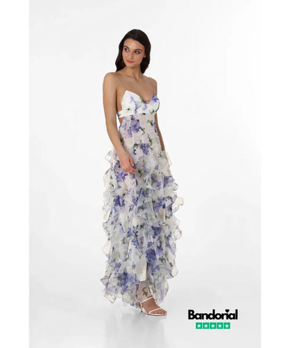 LENA | FLOWER MAXI DRESS