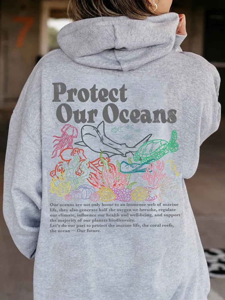 PROTECT OUR OCEANS HOODIE