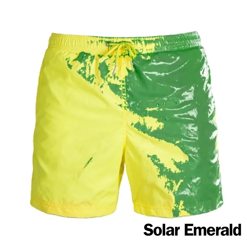 COLOR CHANGING SWIM TRUNKS