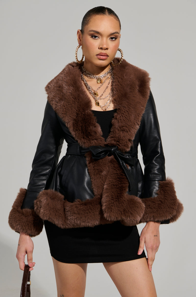 NANCY | FAUX FUR COAT