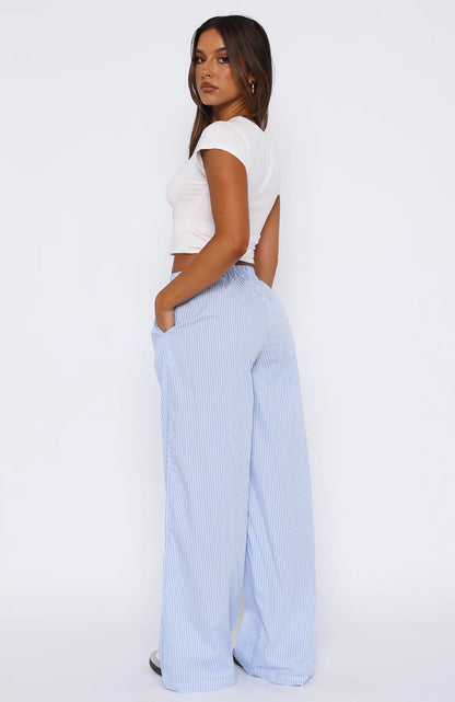 SOFIA | LINEN LOUNGE PANTS - Bandorial