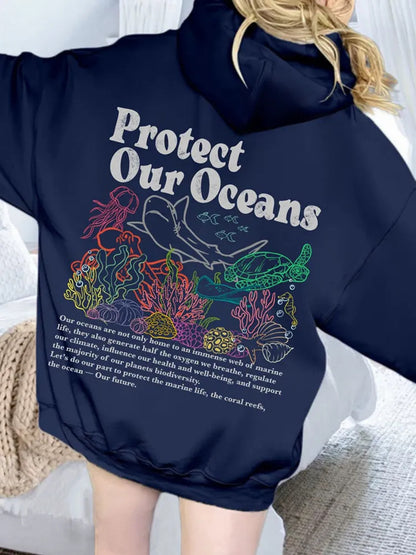 PROTECT OUR OCEANS HOODIE