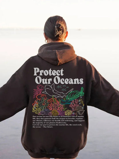 PROTECT OUR OCEANS HOODIE